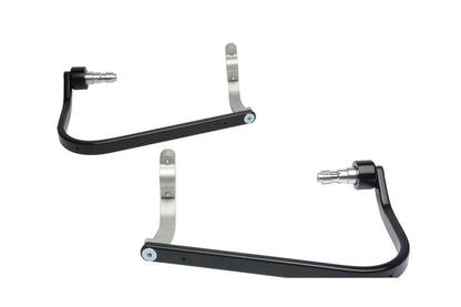 BarkBusters Handguard Kit for KTM 200/250/390 DUKE, Suzuki Gladius, Honda CB500F '13-'18, Aprilia Shiver 900 '18- '24 & BMW F800 GS '16- Colour: Black