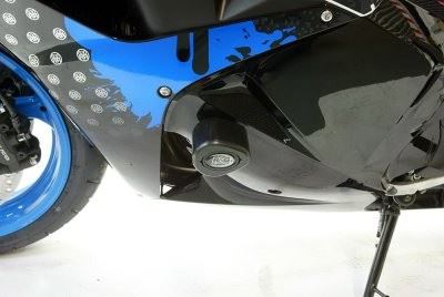 Crash Protectors - Aero Style for Honda CBR600RR '09-'12 Colour: White
