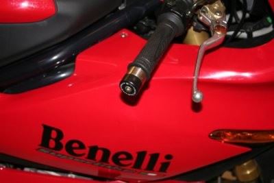 Bar End Sliders for Ducati 748/899/916/959/996/998/1098/1198/1199/1299 Panigale, Suzuki GSX-S750 '18, Benelli Tornado Novecento TRE. & Vortex bars