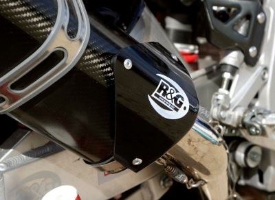 Tri Oval Exhaust Protector (Can Cover) Side: Right Hand Side