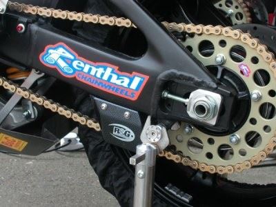 Toe Chain Guards - ABS Shark's Fin Colour: Black
