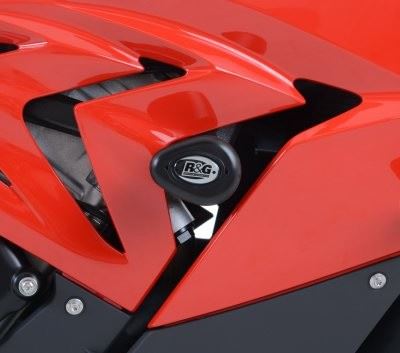Aero Crash Protectors for BMW S1000RR '15-'18 Colour: Black