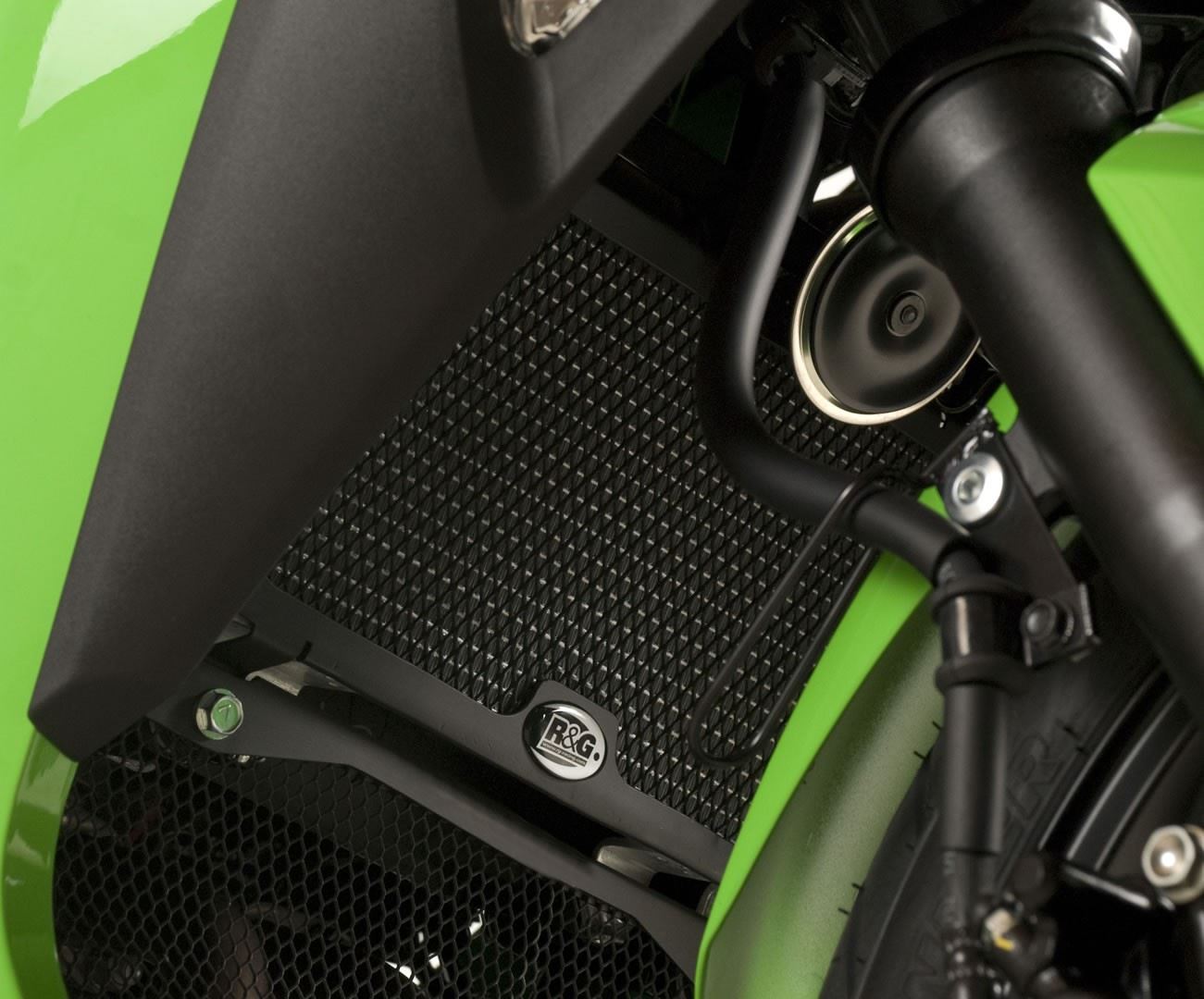 Radiator Guards for Kawasaki Ninja 250 ('08-'17) Ninja 300 ('12-) & Z250 '13-18' Radiator Guard Colour: Green