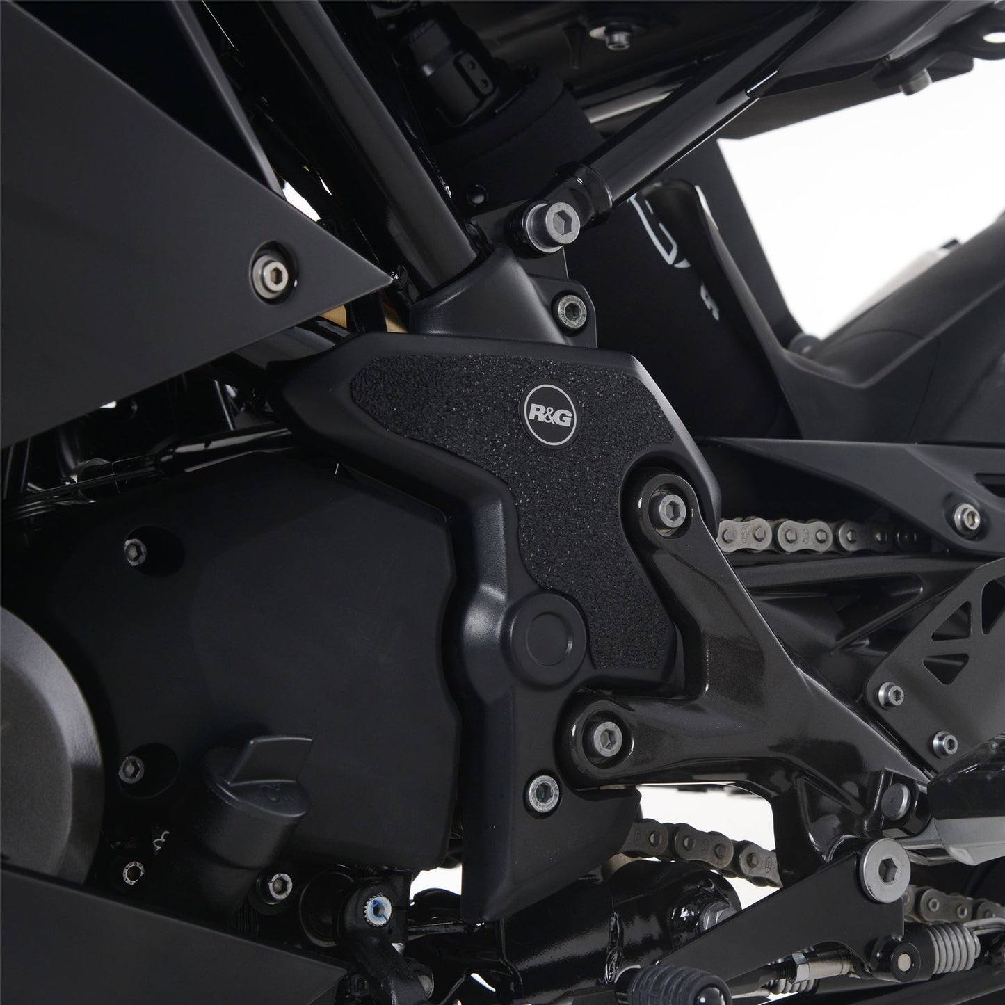R&G Boot Guard kit for BMW G310RR '22- & TVS Apache RR 310 '21-