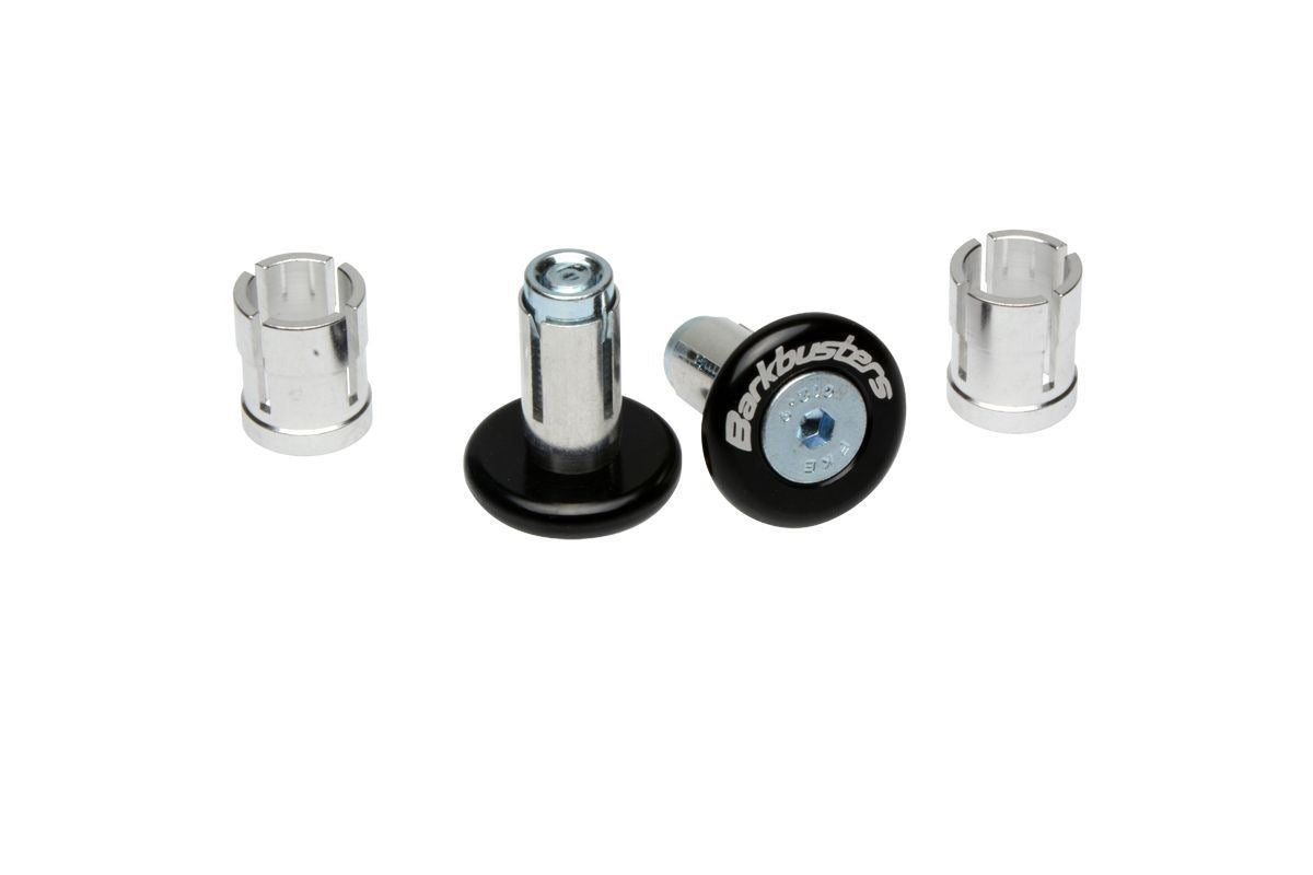 BarkBusters Handlebar End Plugs (pair - expanding style) Colour Option: Red
