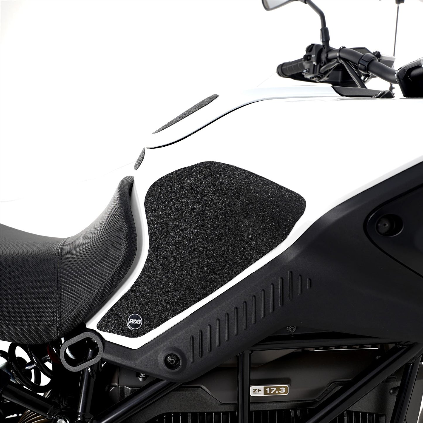R&G Tank Traction Grips for Zero DSR/X '23- (2-Piece) Colour: Black