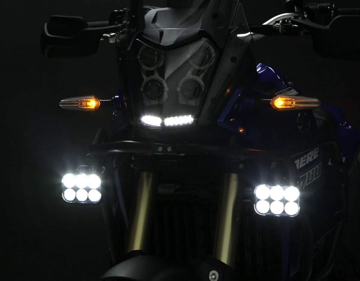 DENALI DL-6 Driving Light w/ DataDim Technology, 6-LED, Elliptical Hybrid Beam Colour: White