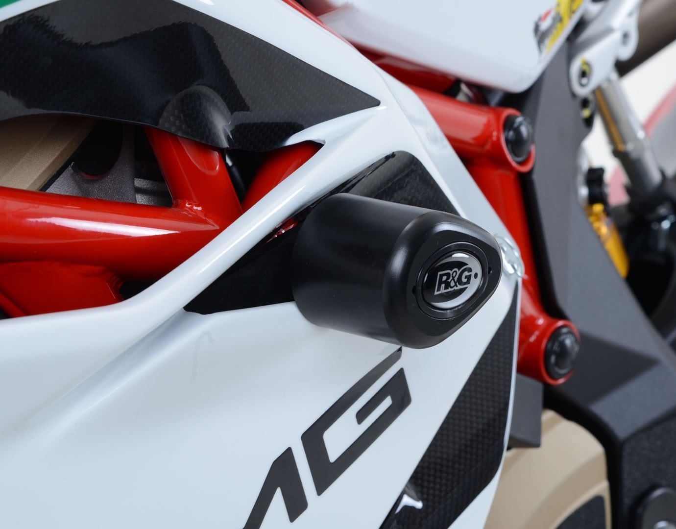Crash Protectors - Aero Style for MV Agusta F4RC '15- Colour: Black