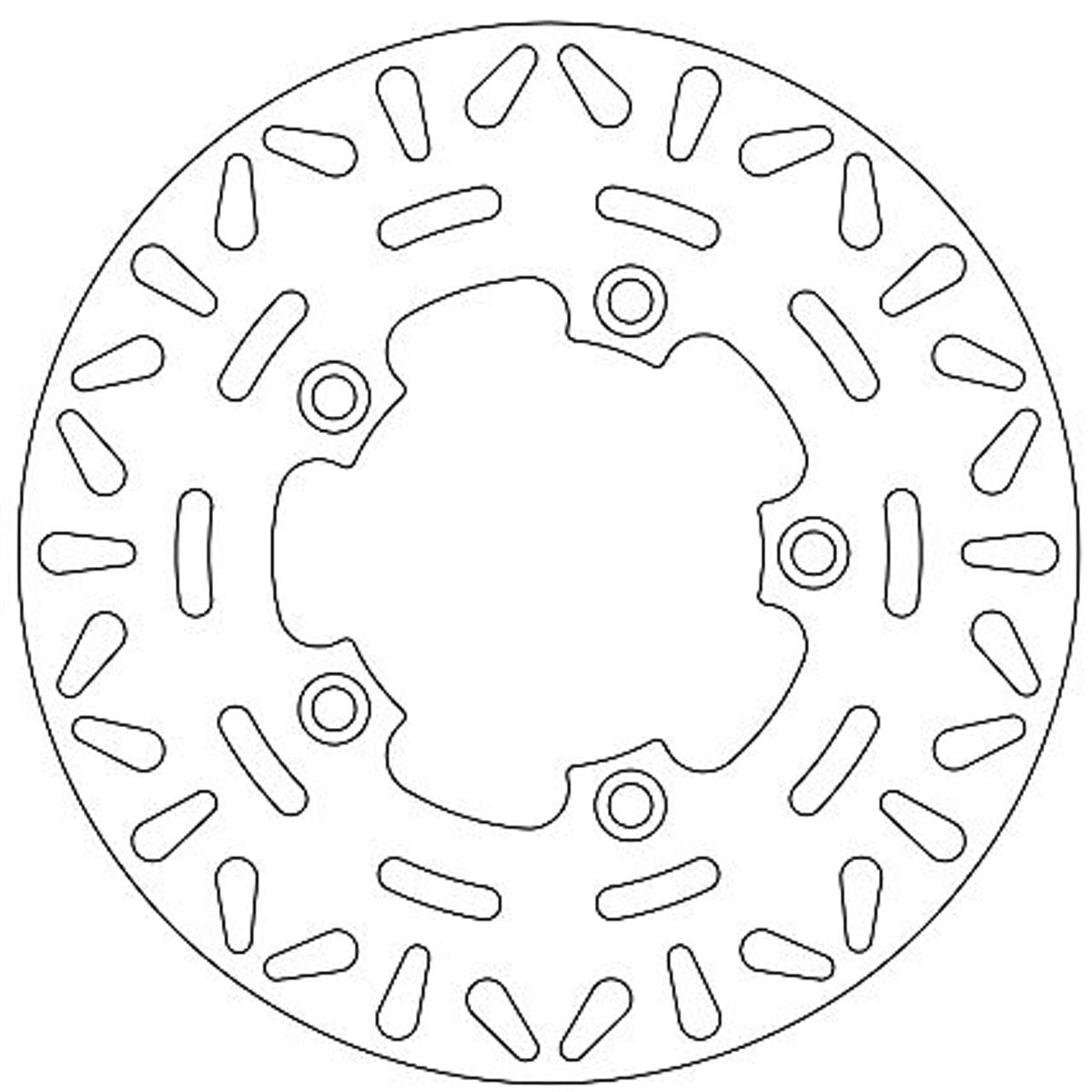 Ferodo Brake Disc Solid FMD0440R