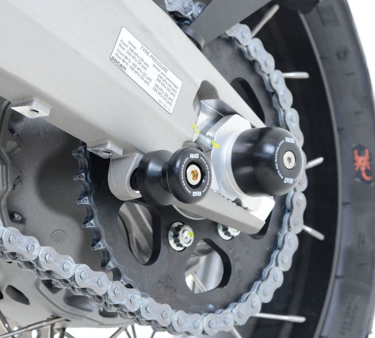 Cotton Reels for Ducati Hypermotard 698 Mono'24-, Multistrada V2(S) '22- '24, Multistrada 1200 Enduro '16-, Multistrada 950 '17- '21/ 950S '19- '21  & Multistrada V4(S) '21- '24, Energica EGO/ EGO+/ EGO+RS & EVA RIBELLE/ RS & EVA ESSEESSE9/ 9+/ +RS ' Colo