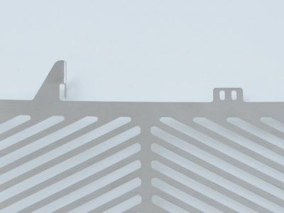 Stainless Steel Radiator Guard for Triumph Tiger 800 '11-