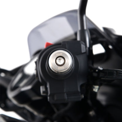 Stainless Steel Bar End Sliders for Yamaha R7 '22-, YZF-R1 (M) '15- & Honda CMX1100 Rebel (DCT) '21- & CMX1100T Rebel (DCT) '23-