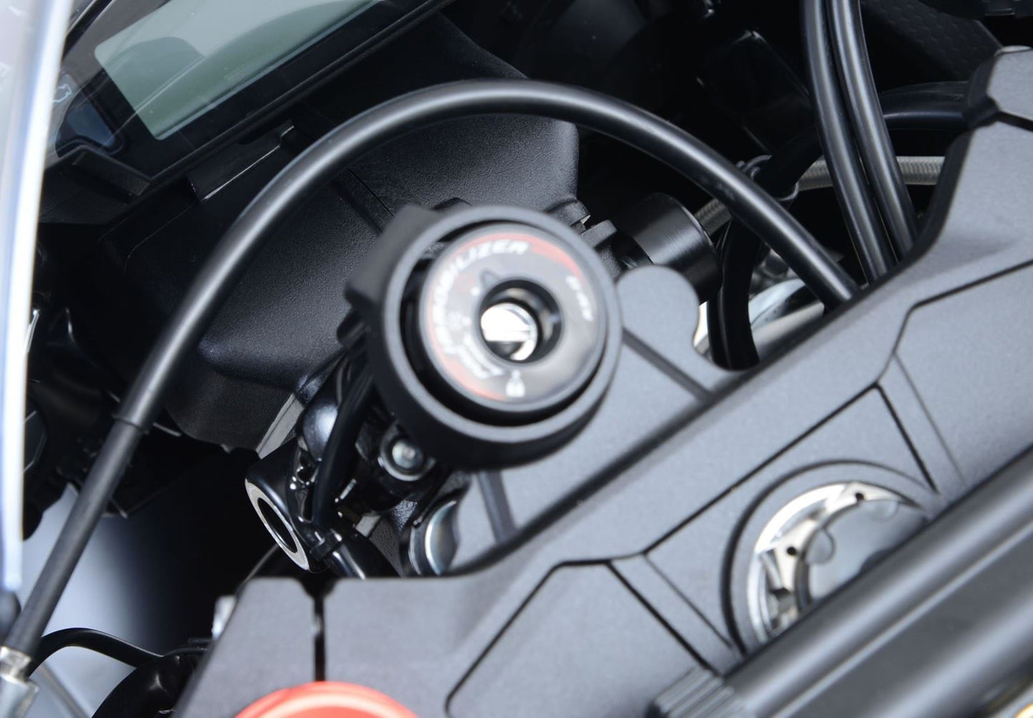 Lockstop Savers for Kawasaki ZX10R '16-  & ZX-10RR '21-  Colour: White