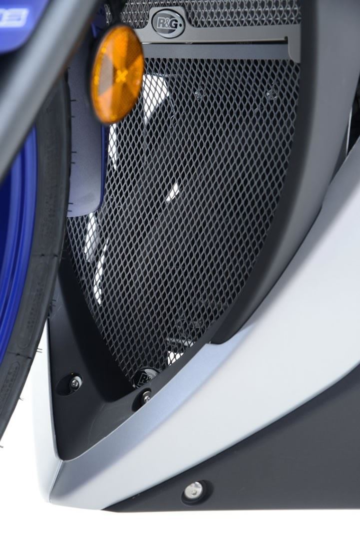 Downpipe Grille for Yamaha YZF-R25 '14-'18, R3 '15-'18 Colour: Red