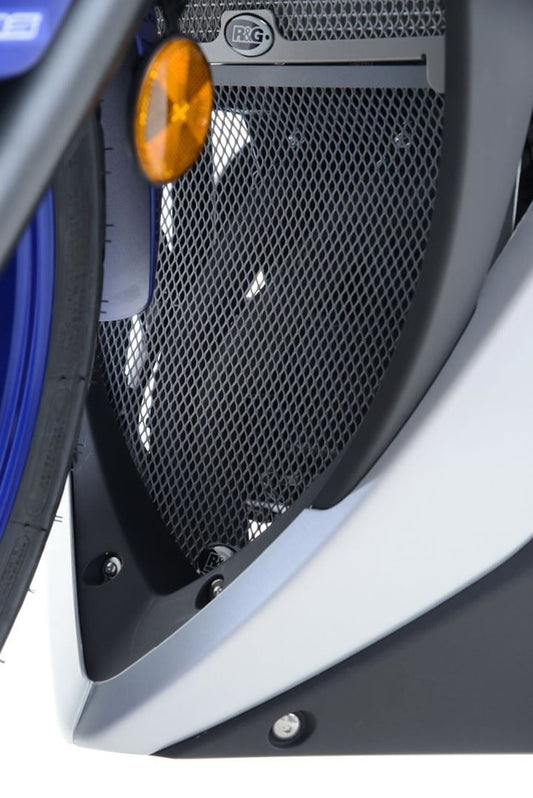 Downpipe Grille for Yamaha YZF-R25 '14-'18, R3 '15-'18 Colour: Red