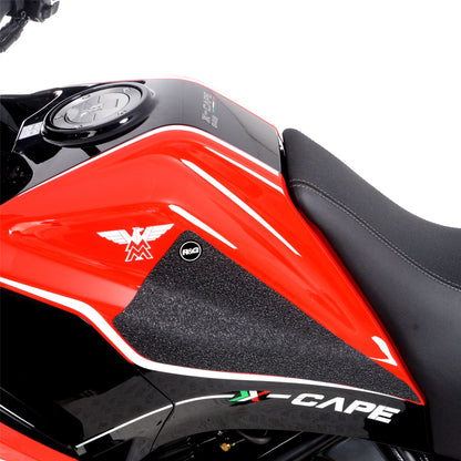 R&G Tank Traction Grips for Moto Morini X CAPE 649 21- Colour: Black