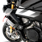 Crash Protectors - Aero Style for Aprilia RSV4 '09- '24, Tuono V4 '11-'20, RSV4 1100 Factory '19-'20, Tuono V4 1100 (Factory) '15-  Colour: White