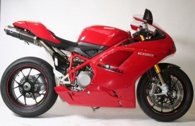 Crash Protectors - Aero Style for Ducati 848, 1098 and 1198 Colour: White