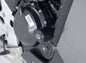Crash Protectors - Aero Style for Honda CBR500R ('13-'15 ONLY) - NON DRILL KIT Colour: White