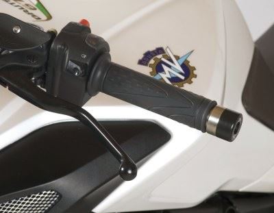 Bar End Sliders for MV Agusta Brutale 675 '12- and Brutale 800 '12- & Brutale 800RR '18-, Brutale 1000RS '24-.