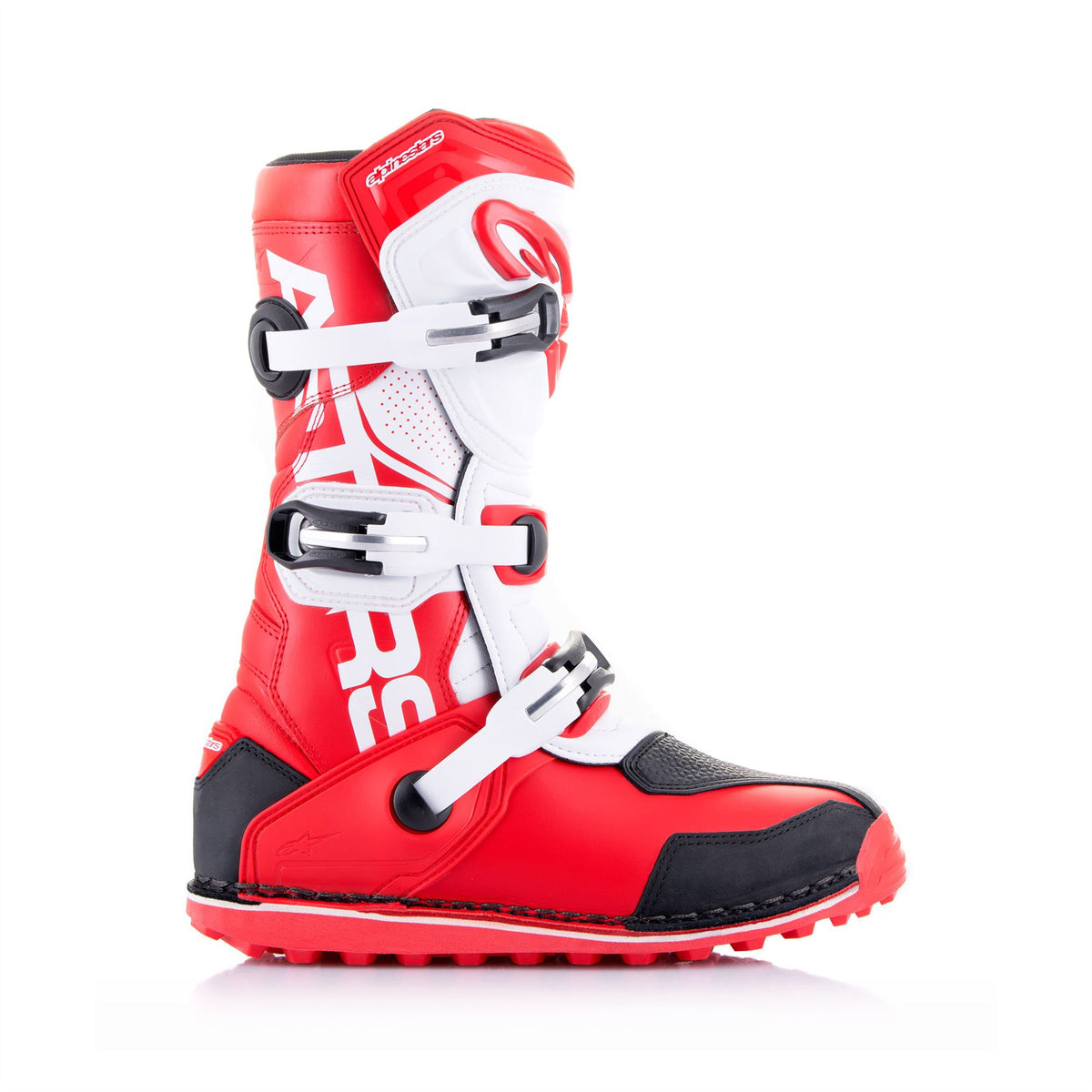 Alpinestars Tech T - Bright Red Black White - US 7 / EU 40.5