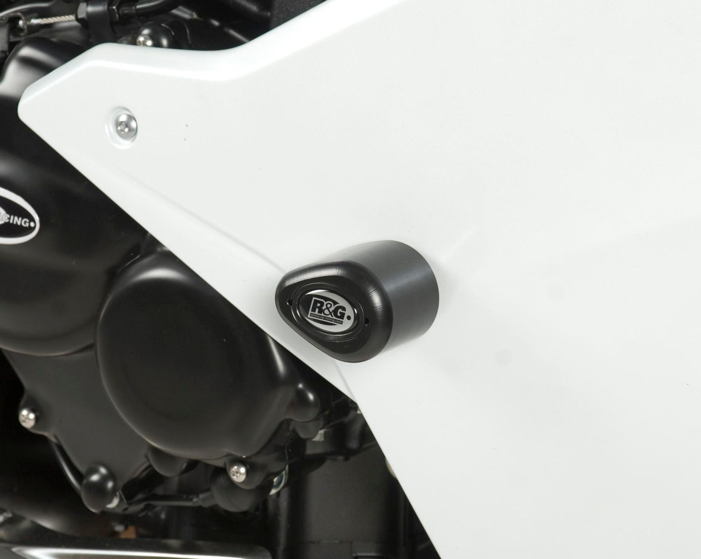 Crash Protectors - Aero Style for Honda CBR600F 2011- Colour: White