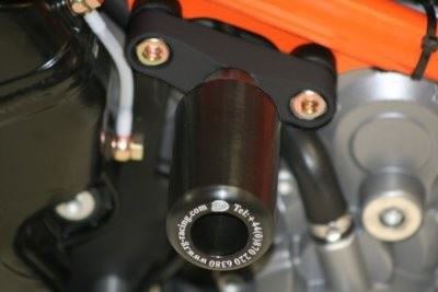 Crash Protectors - Classic Style for KTM 950 Supermoto R, 990 Super Duke, 990 Supermoto'08, 990R Super Duke and 990 SMT. Select Colour: Orange - OR