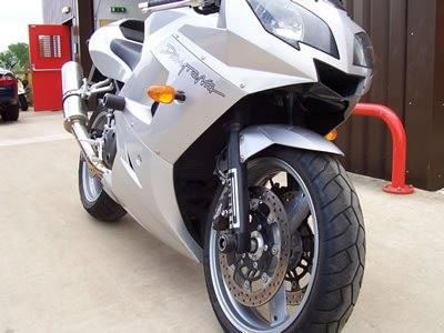 Crash Protectors - Classic Style for Triumph Daytona 600/650 Colour: Black