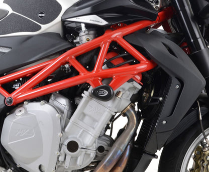 Crash Protectors - Aero Style for MV Agusta 1090 '13- Colour: Black