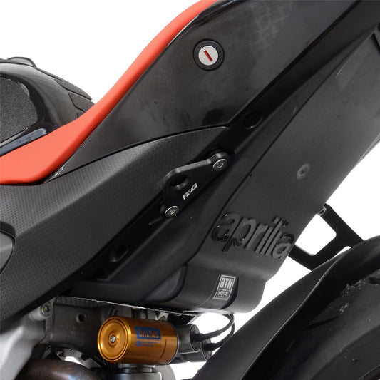 Tie-Down Hooks for the Aprilia Tuono V4 1100 '21- '24, Tuono V4 1100 Factory '21- & RSV4 1100 (Factory) ’21- '24 Colour: Black