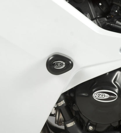 Crash Protectors - Aero Style for Honda CBR600F 2011- Colour: Black