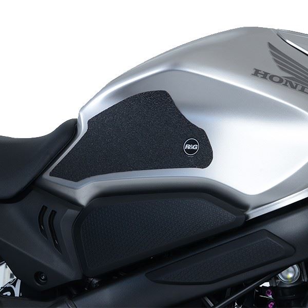R&G Tank Traction Grips for Honda CB650R '19-, CBR650R '19- & CB650F '19- Colour: Clear