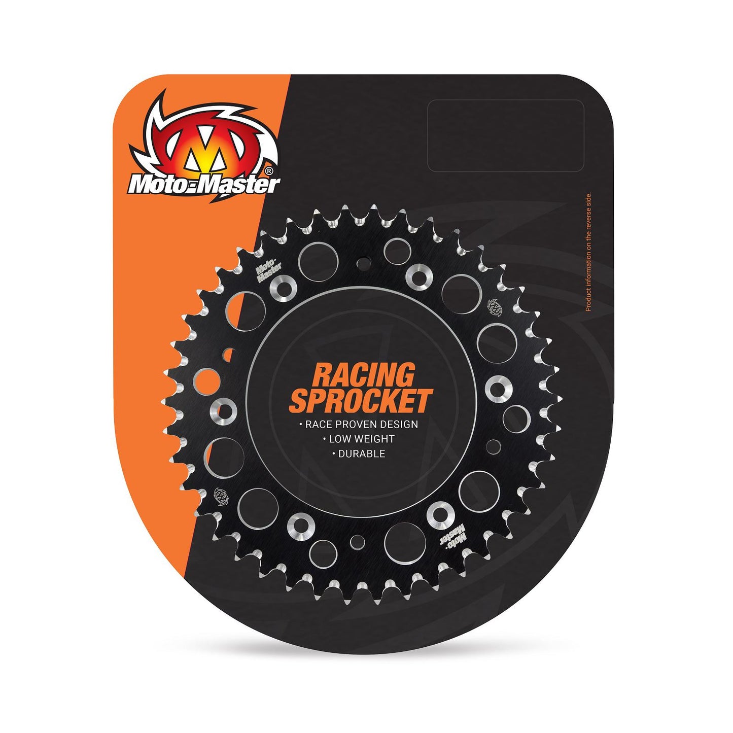 Moto-Master 7075 Alu Rear Sprocket - Black - 415-49 - KTM/Hqv/GasGas 50SX TC50 MC50 14-25
