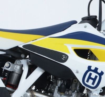 R&G Tank Traction Grips for Husqvarna FS 450 '15- Colour: Clear