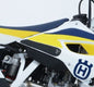 R&G Tank Traction Grips for Husqvarna FS 450 '15- Colour: Clear