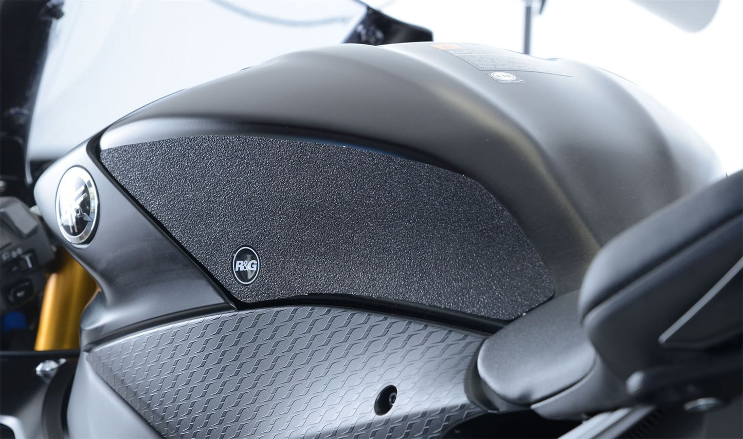 R&G Tank Traction Grips for Yamaha YZF-R6  '17 Colour: Clear