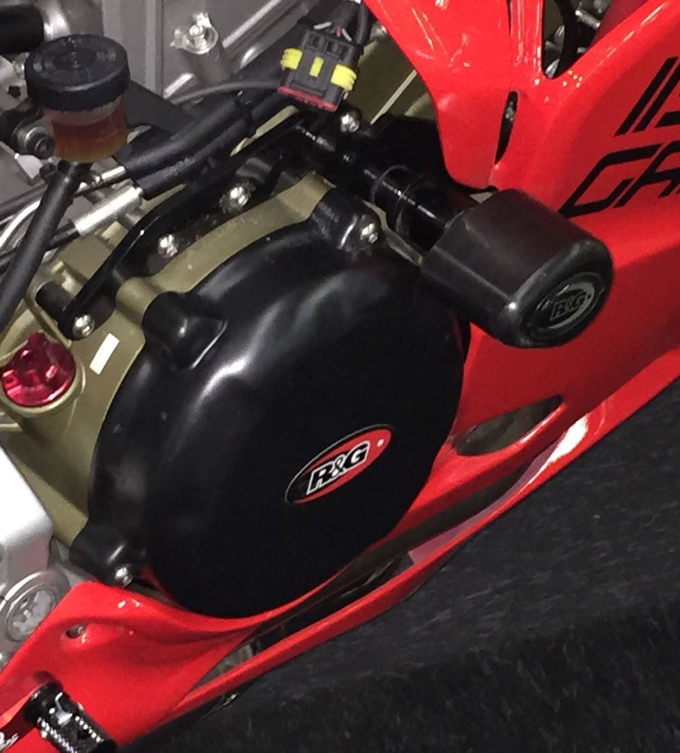 Crash Protectors - Aero Style for Ducati 899 / 959 / 1199 / 1299 Panigale ,Panigale V2 '20- '24 [No Drill Kit] Colour: Black