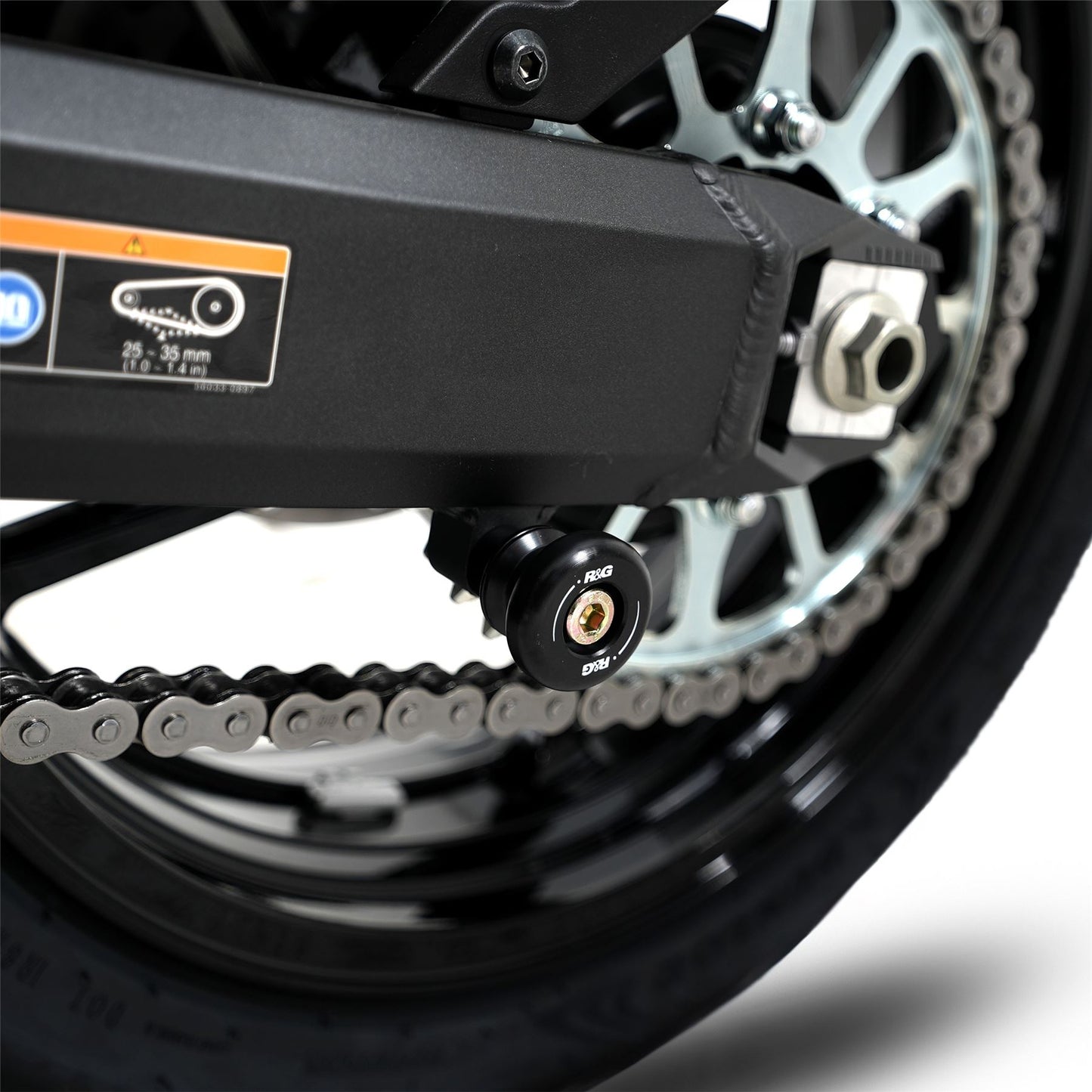 Cotton Reels for Kawasaki Z900 '17- , Z900RS '21- '24, ZH2 '20- '24 and Triumph Bonneville Bobber '17-'20 models Colour: Black