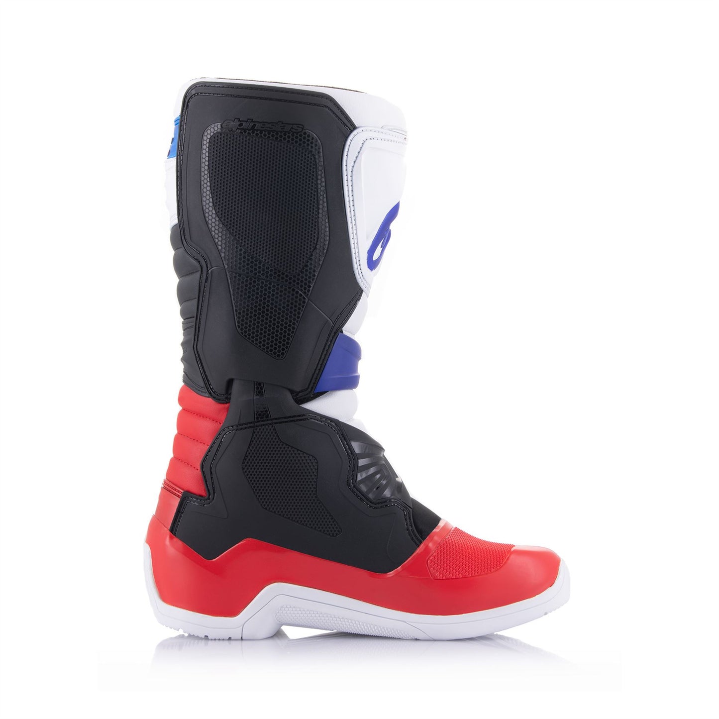 Alpinestars Tech 3 - White Bright Red Dark Blue - US 7 / EU 40.5