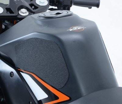R&G Tank Traction Grip for KTM RC 125/RC 200 '14- / RC390 '14-'21 Colour: Black