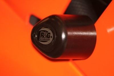 Crash Protectors - Aero Style for Kawasaki ZX6R '07-'12 Colour: White