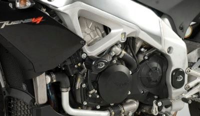 Crash Protectors - Aero Style for Aprilia Tuono V4 1100 (Factory) '11-'20 Colour: White