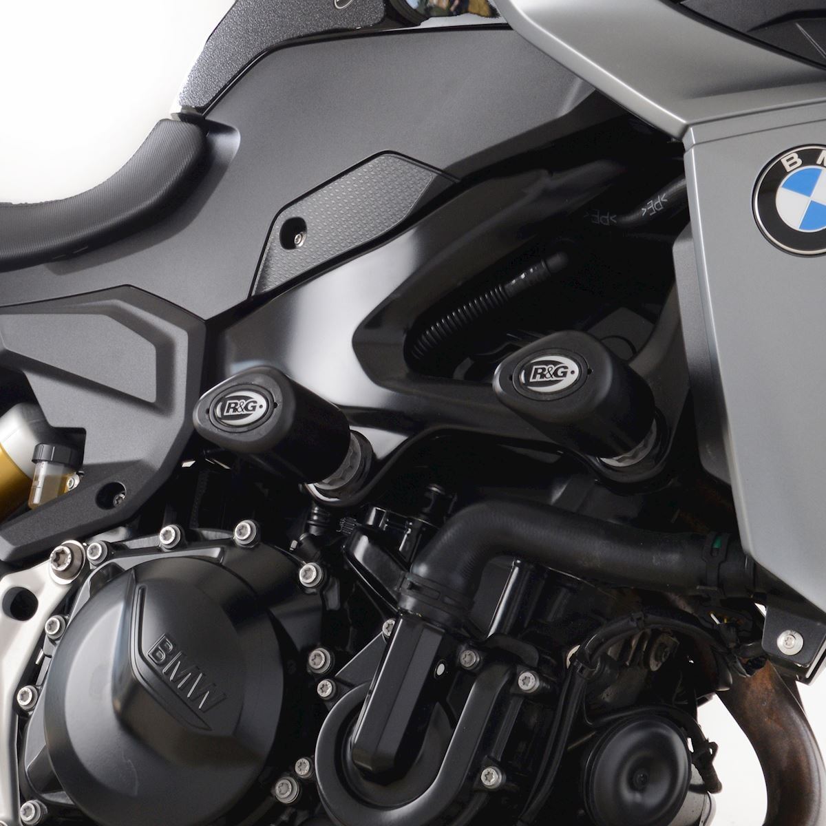 Crash Protectors - Aero Style for BMW F800GS '24-/ F900 R/ XR '20-/ F 850GS '22- (Rear) Colour: Black