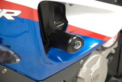Crash Protectors - Aero Style - Race Version for  BMW S1000RR '10-'11 Colour: White