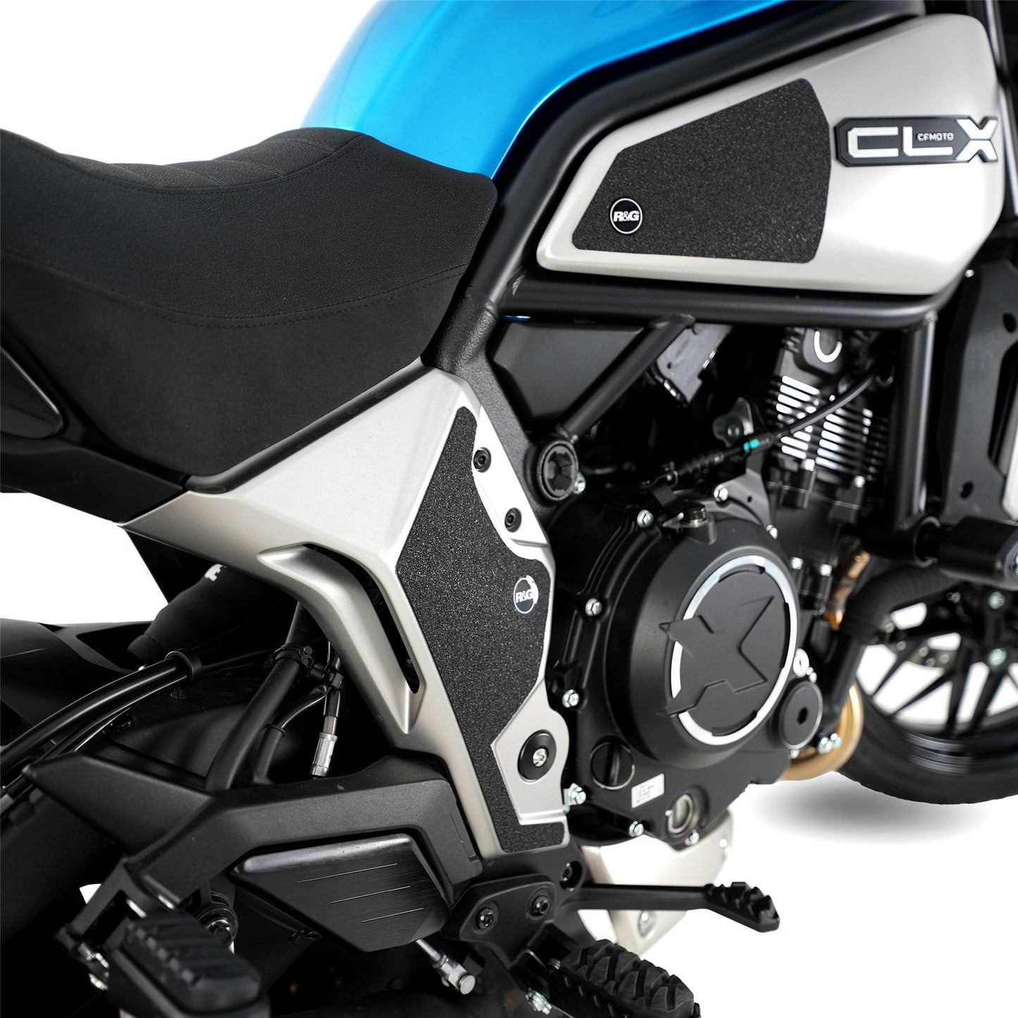 R&G Boot Guard Kit for CFMoto 700CL-X Heritage '21- & Adventure '23-