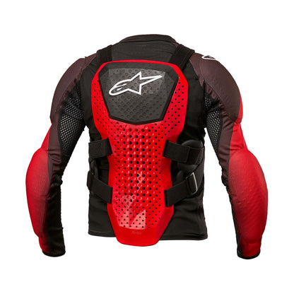 Alpinestars Bionic Tech Youth Protection Jacket Black White Red - Size L/XL