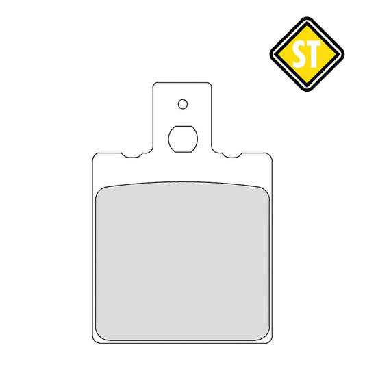 Ferodo FDB207ST Sinter Grip Road Compound Pad - FA047