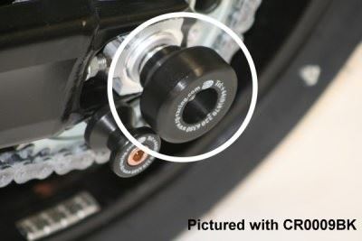 Swingarm Protectors Colour: Black