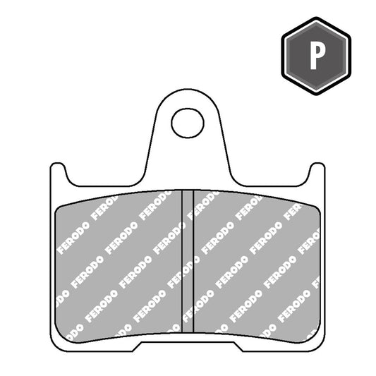 Ferodo FDB2111EFP Platinum Compound Pad - FA254