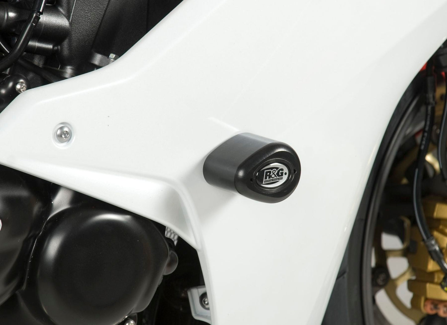 Crash Protectors - Aero Style for Honda CBR600F 2011- Colour: Black